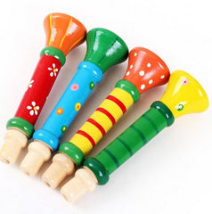 Colorful Wooden Trumpet