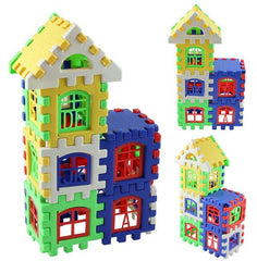 24pcs Kids Children House Building Blocks