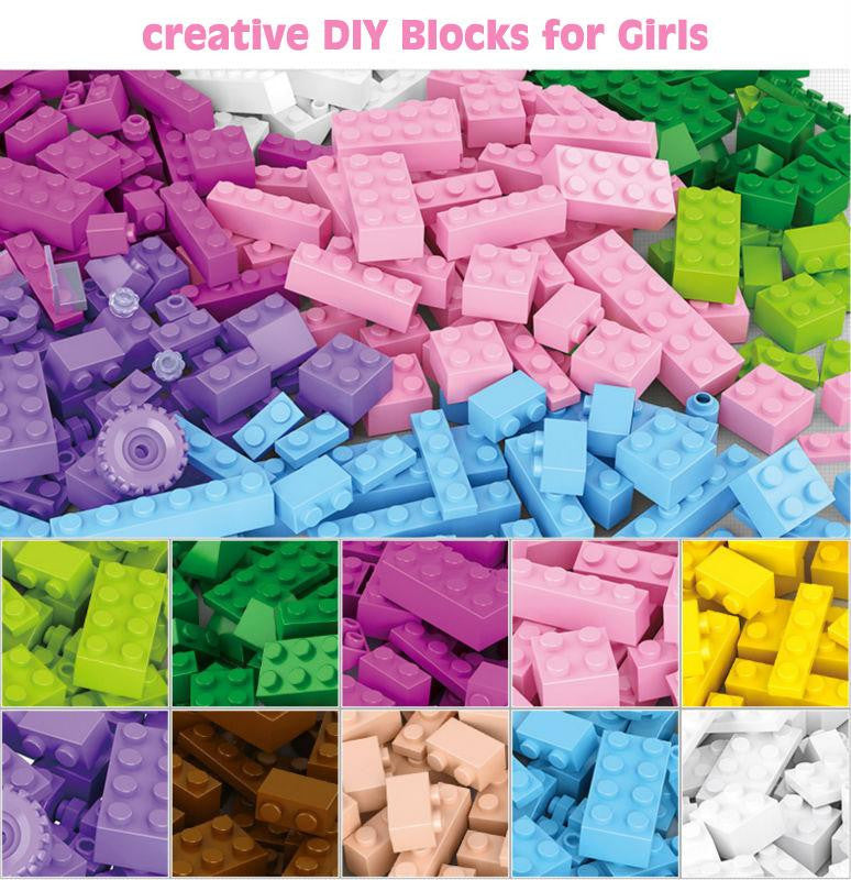 Sluban 0503 Building Blocks 415pcs DIY Creative Bricks Toys for Children Educational Bricks Legoe Compatible Free Shipping