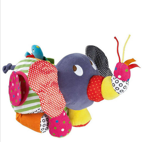 Baby Toys  Baby Elephant Stroller Rattles Mobiles Baby Brinquedos Educational  plush Toys For Toddlers