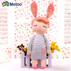 Plush Cute Stuffed Brinquedos Baby Kids Toys for Girls Birthday Christmas Gift Bonecas 13 Inch Angela Rabbit Girl Metoo Doll