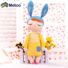 Plush Cute Stuffed Brinquedos Baby Kids Toys for Girls Birthday Christmas Gift Bonecas 13 Inch Angela Rabbit Girl Metoo Doll